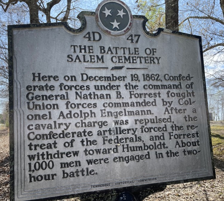 Salem Cemetery Battlefield (Jackson,&nbspTN)